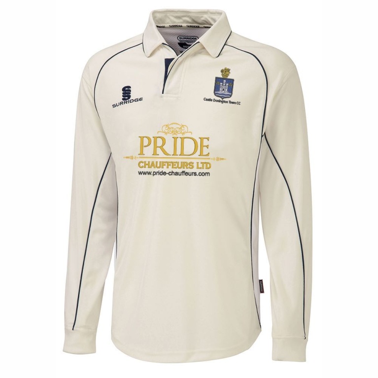 Castle Donington Cricket Club Premier Long Sleeve Playing Shirt