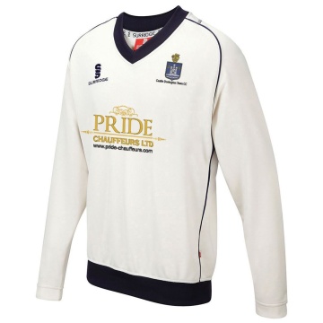 Castle Donington Cricket Club Curve Long Sleeve Sweater