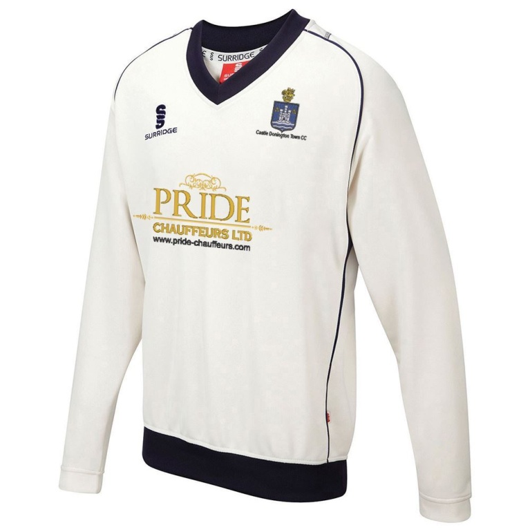 Castle Donington Cricket Club Curve Long Sleeve Sweater