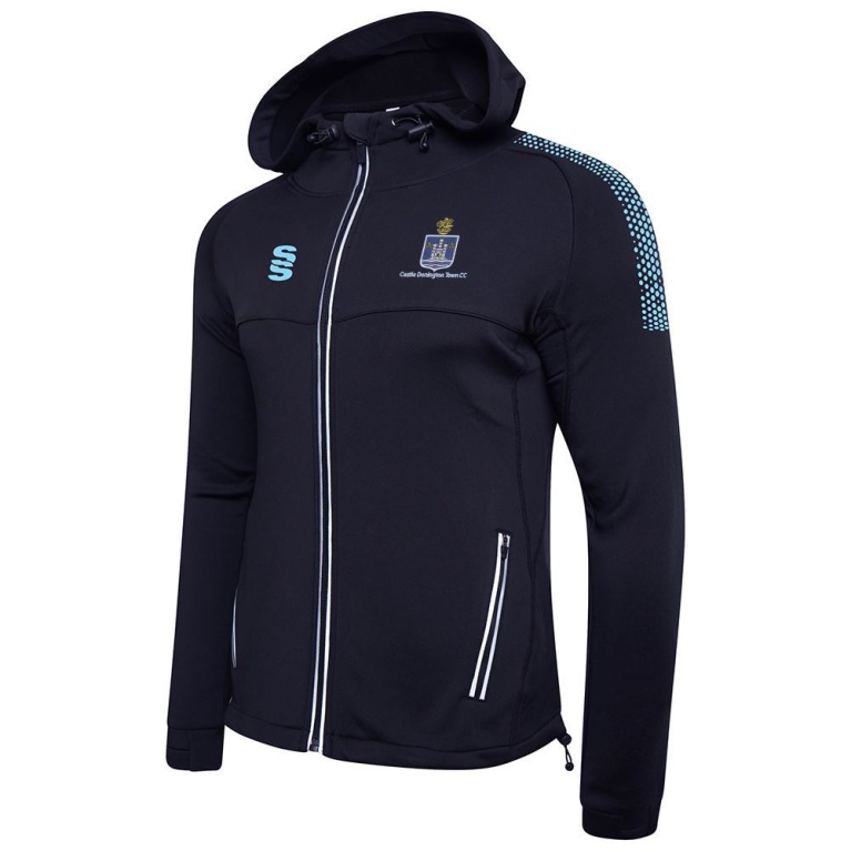 Castle Donington Cricket Club Dual Bonded Full Zip Hoody